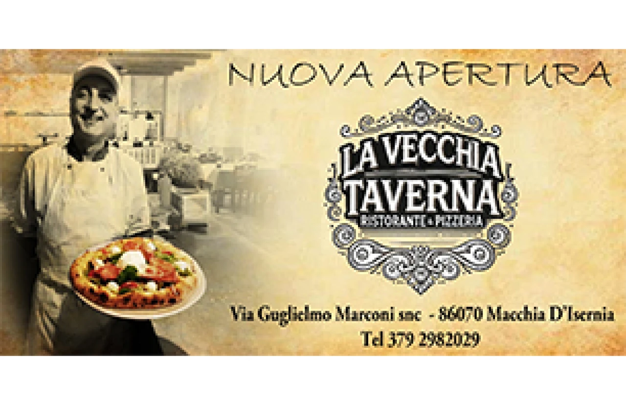 Banner La Vecchia Taverna 306 per 198 pixel